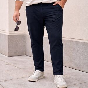 Roundtree & Yorke Men’s Navy Dress Slacks Pants 40x34 NWT